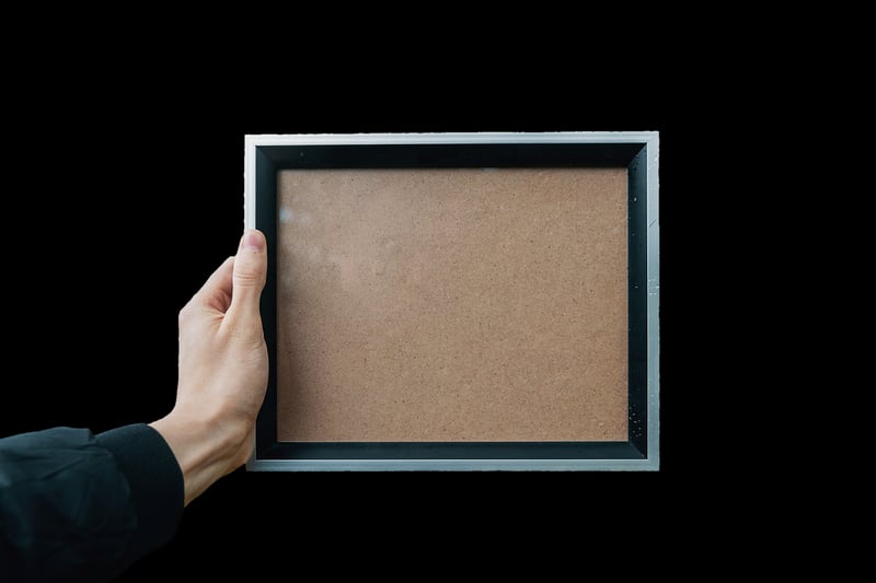 Repurposed Picture Frame